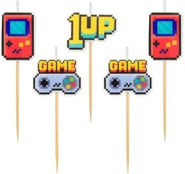 swieczki-pikery-game-on-pixele-urodziny-5szt