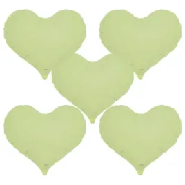 balon-foliowy-serce-pastelowy-zielony-35-cm-5-szt