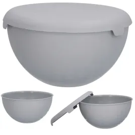 miska-plastikowa-duza-z-przykrywka-6l-kuchenna-na-salatke-chipsy-szara-29cm