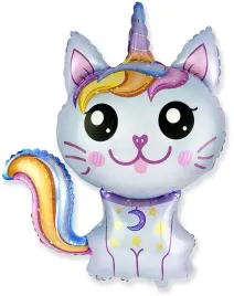 balon-foliowy-magiczny-kot-unicorn-niebieski-60-cm