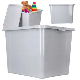 organizer-pojemnik-plastikowy-z-pokrywa-box-pudlo-na-zabawki-szary-30l