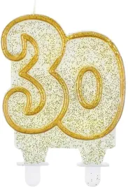 swieczka-liczba-30-urodziny-zloty-kontur-brokatowa