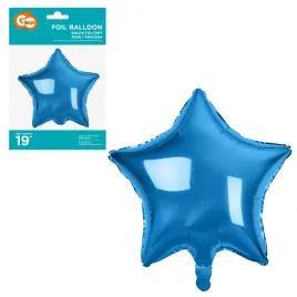 balon-foliowy-gwiazda-niebieska-star-48-cm
