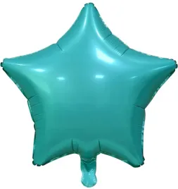 balon-foliowy-gwiazda-matowa-turkusowa-48-cm