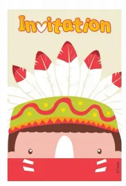 zaproszenia-indianskie-party-urodzinowe-dziecka