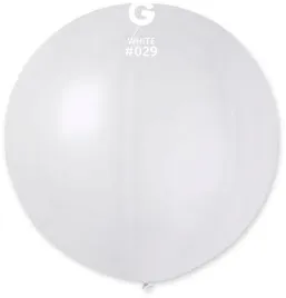 balon-gigant-kula-metaliczna-biala-65-cm