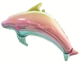 balon-foliowy-delfin-teczowy-urodziny-dziecka-93cm