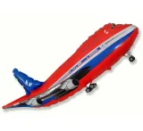 balon-foliowy-samolot-czerwony-boeing-60-cm-wypelnienie-powietrze-lub-hel