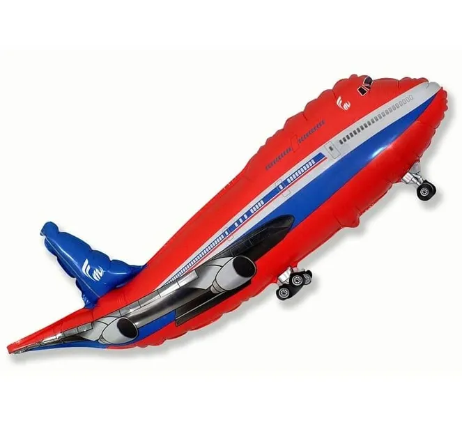 balon-foliowy-samolot-czerwony-boeing-60-cm-material-folia