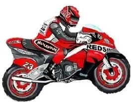 balon-foliowy-motor-czerwony-motocykl-61-cm