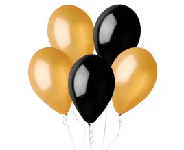 balony-3-zlote-i-2-czarne-beauty-and-charm-sylwester-dekoracja-karnawal
