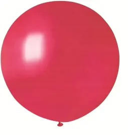 balon-gigant-kula-metaliczna-metalizowana-czerwona-xxl-80-cm