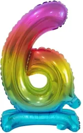 balon-foliowy-cyfra-6-stojaca-teczowa-party