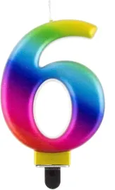 swieczka-cyferka-6-urodzinowa-teczowa-rainbow-hit