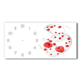 zegar-ze-szkla-na-sciane-maliny-z-mlekiem-60x30-cm