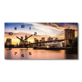 zegar-ze-szkla-na-sciane-most-brooklinski-60x30-cm