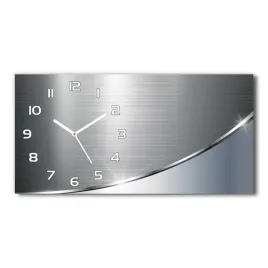 zegar-scienny-szklany-metalowa-abstrakcja-60x30-cm