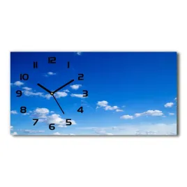 zegar-ze-szkla-na-sciane-chmury-na-niebie-60x30-cm