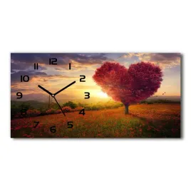 zegar-scienny-szklany-drzewo-pole-serce-60x30-cm