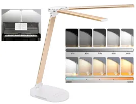 lampka-led-na-biurko-biurkowa-podwojna-mocna-zlota-sterowana-dotykowe