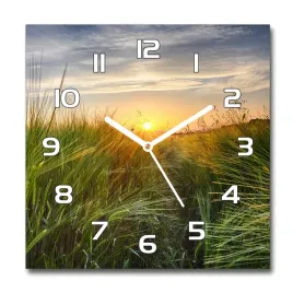 cichy-scienny-szklany-zegar-pole-pszenicy-30x30-cm