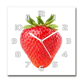 szklany-wiszacy-zegar-do-salonu-truskawka-30x30-cm