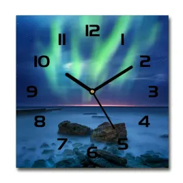cichy-scienny-szklany-zegar-zorza-polarna-30x30-cm