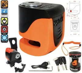 blokada-tarczy-hamulcowej-kovix-ks6-pomaranczowa