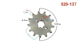 hurt-zebatka-520-13t