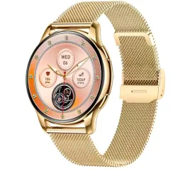 smartwatch-rubicon-rncf30-zlota-koperta-zloty-mesh-zlota-zapinka