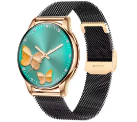 smartwatch-rubicon-rncf30-rozowe-zloto-czarny-mesh-rozowy-silikon