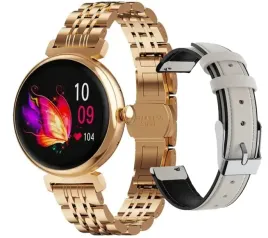 smartwatch-rubicon-rncf21-rozowe-zloto-bezowy-pasek