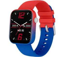 smartwatch-rubicon-rnce97-czerwony-z-niebieskim