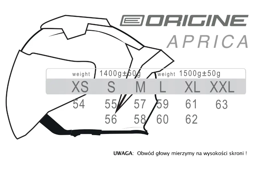 kask-origine-aprica-solid-matt-titanium-m-stan-nowy
