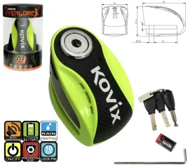 blokada-tarczy-hamulcowej-kovix-knx10-neonowa-zielona