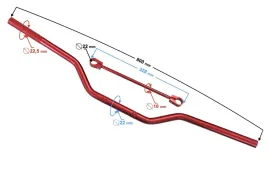 kierownica-uniwersalna-naked-cross-22mm-czerwona