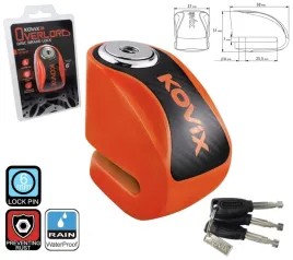 blokada-tarczy-hamulcowej-kovix-knn1-fluo-pomaranczowy
