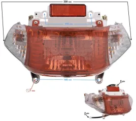 lampa-tylna-do-skutera-21-biale-klosze