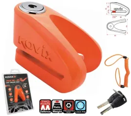 blokada-tarczy-hamulcowej-kovix-kvz1-pomaranczowa