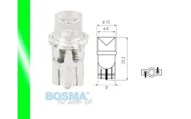 zarowka-bosma-12v-1-led-standard-t10-green-wide-viewing-blister