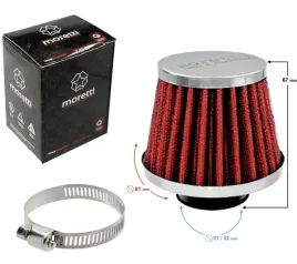filtr-powietrza-stozkowy-czerwony-srednica-31-mm