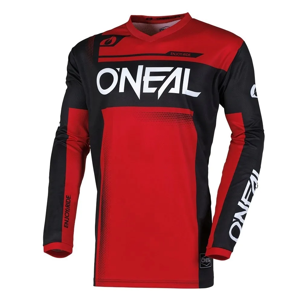 element-jersey-racewear-czarny-czerwony-l