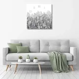 zegar-scienny-ze-szkla-duzy-drapacze-chmur-60x60-typ-scienny