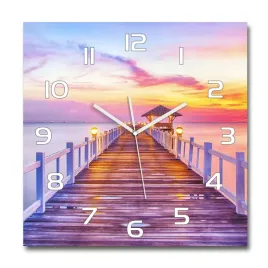 zegar-scienny-ze-szkla-duzy-drewniane-molo-60x60
