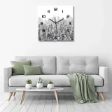 zegar-scienny-ze-szkla-duzy-drapacze-chmur-60x60-typ-scienny