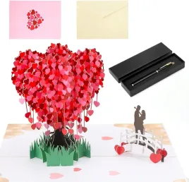 kartka-drzewo-z-serc-3d-koperta-na-urodziny-rocznice-walentynki-czerwona