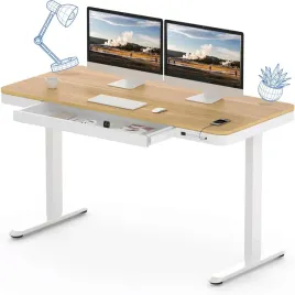 biurko-elektryczne-comhar-q3-120x60-klonowe-usb-szuflada-regulowane