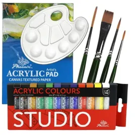 zestaw-malarski-farby-akrylowe-phoenix-12x12-ml-pedzle-paletka-blok
