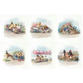 zestaw-papierow-ryzowych-itd-rsm067-vintage-kury-zajace-kurczaki