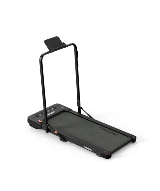Bieżnia Flexispot GP018 pod Biurko Elektryczna Składana LED Czarna